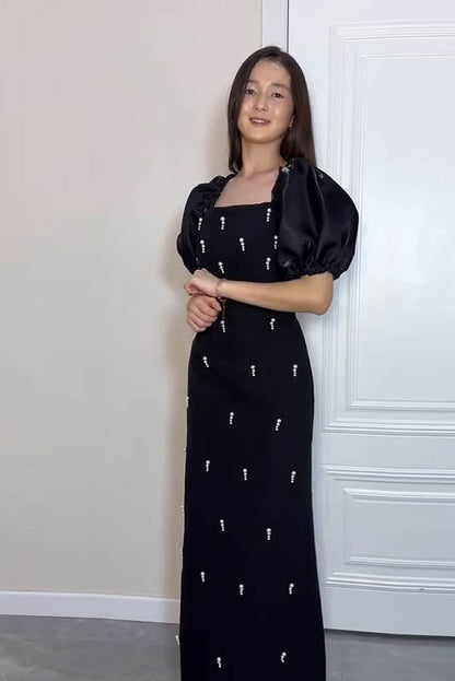 Echoes of the Past – Polka Dot Bodycon Dress