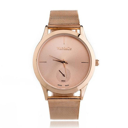 Fashion Alloy Belt Mesh Quartz Watch