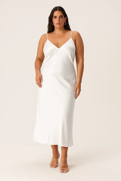 Alba Silk Dress
