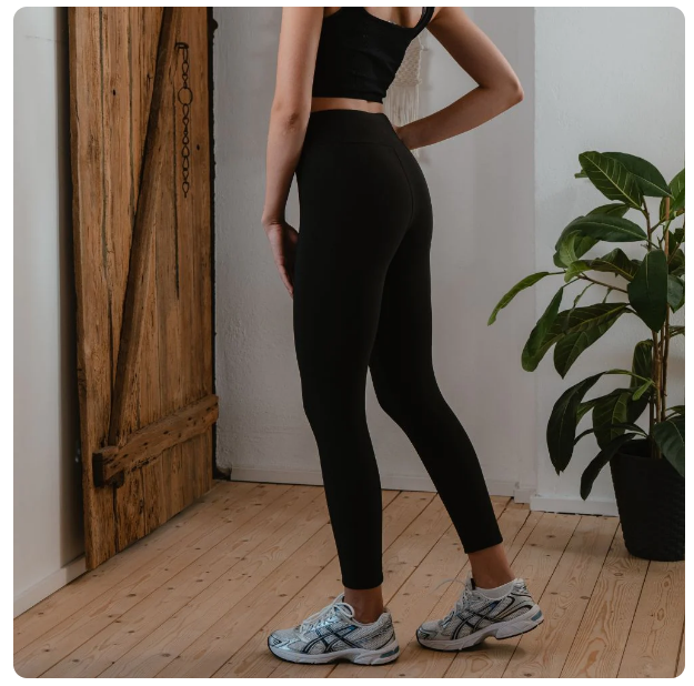 Ava | Knusse fluwelen legging