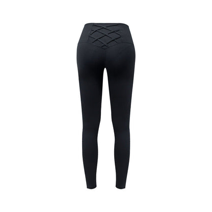 Bodybuilding Hip Raise High Waist Belly Contracting Thin Running Sports Yoga Pants