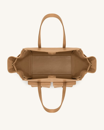Linda Tote Bag - Latte Color