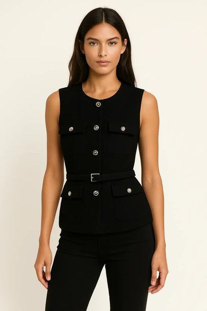 Arlena Belted Top