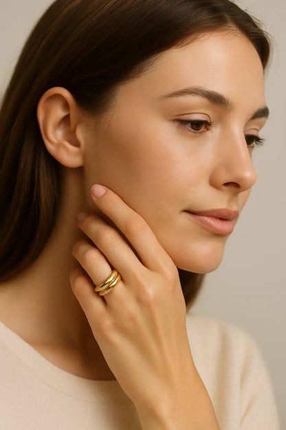 Double Layer Rings