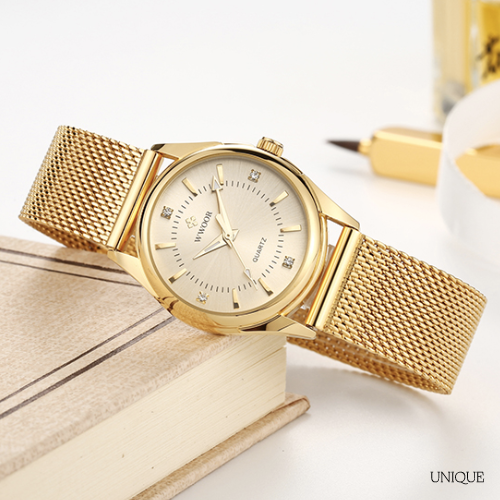 Luxury Women's Watch 18k Gold Plated