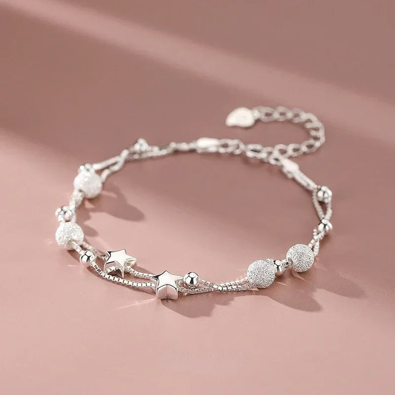 Delicate Silver Bracelet - Serena Light