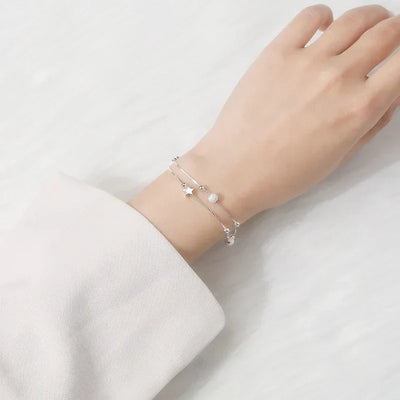 Delicate Silver Bracelet - Serena Light