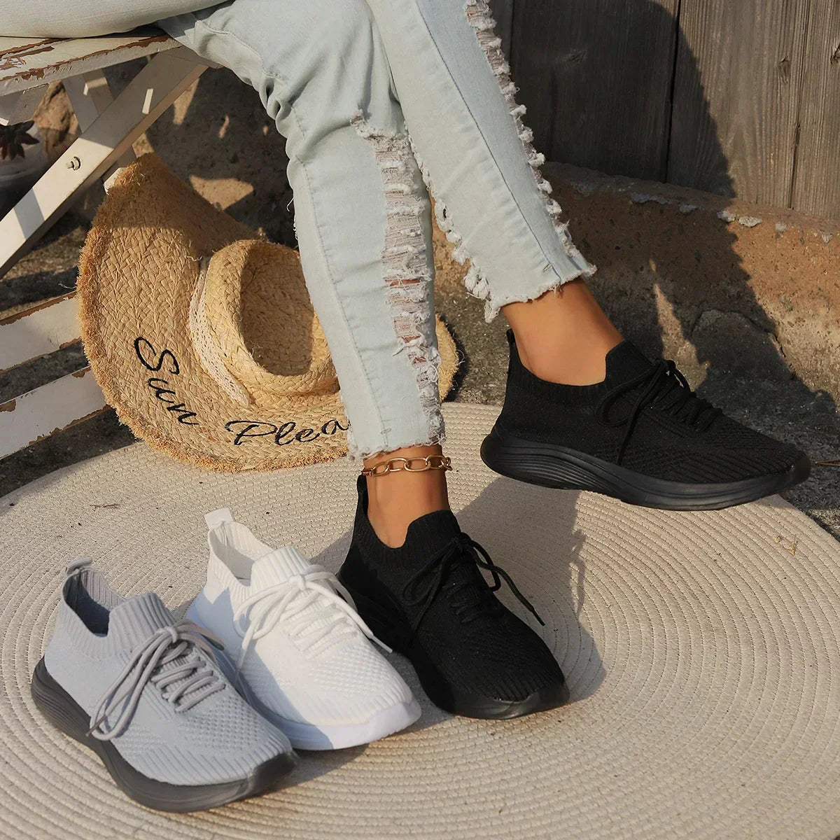 Zara™ | Relaxed Fit Sneakers