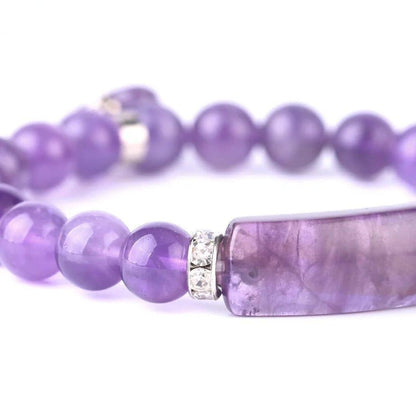 Amethyst Crystal Bracelet