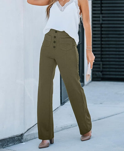 Lily™ | High-Waist Casual Pants